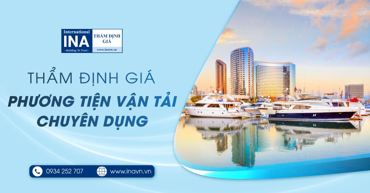 Thẩm Định Giá Phương Tiện Vận Tải Chuyên Dụng